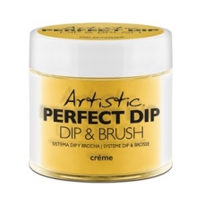 #2600366  Artistic Perfect Dip Coloured Powders ' Parading In Paradise  ' (  Mustard Yellow with Shimmer )  0.8 oz.
